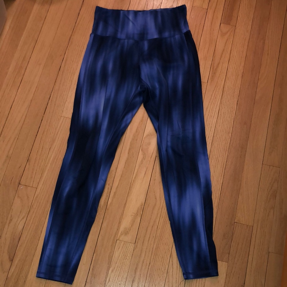 Navy Tie-Dye Leggings